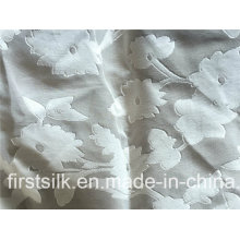 Tissu en coton en soie
